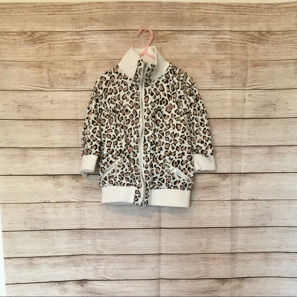 Girls Cheetah Jacket